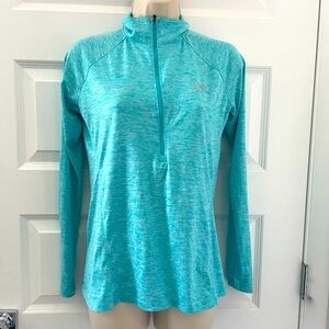 Under Armour Teal Half Zip Pullover